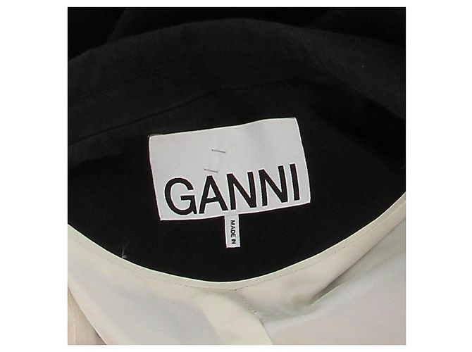 Blazer Ganni negro de algodón - vista 7
