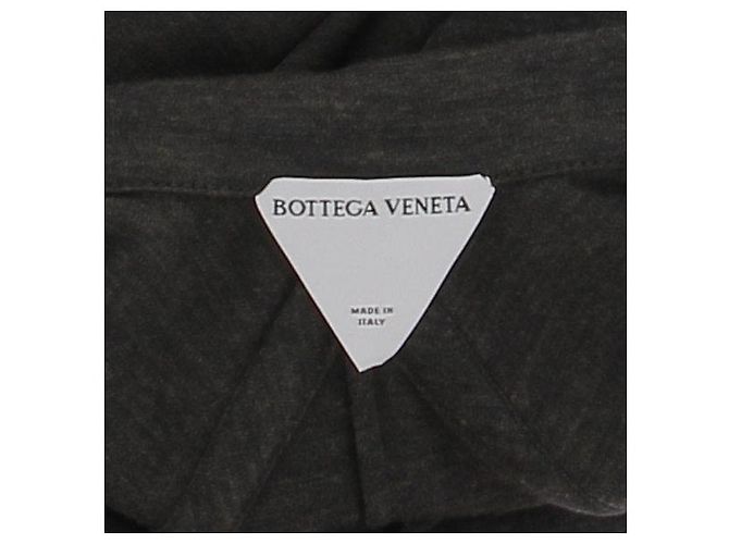 Bottega Veneta Wollkleid Grau Langarm - Ansicht 3