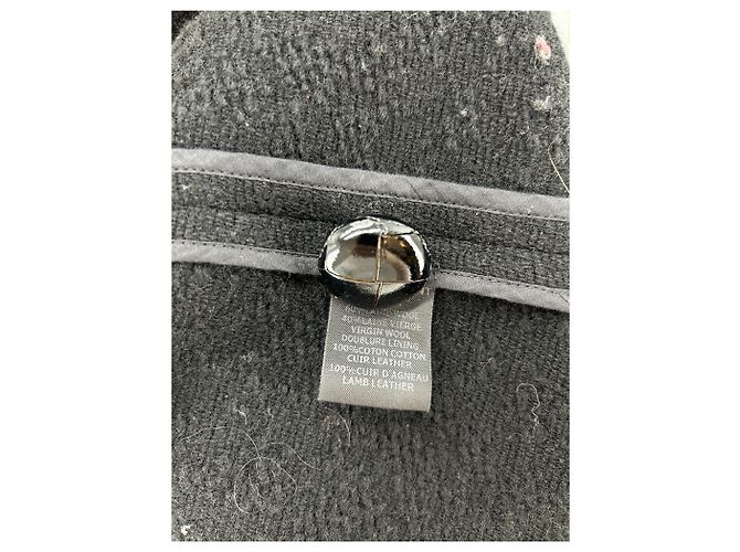 Isabel Marant Cappotto nero bicolore - vista 6