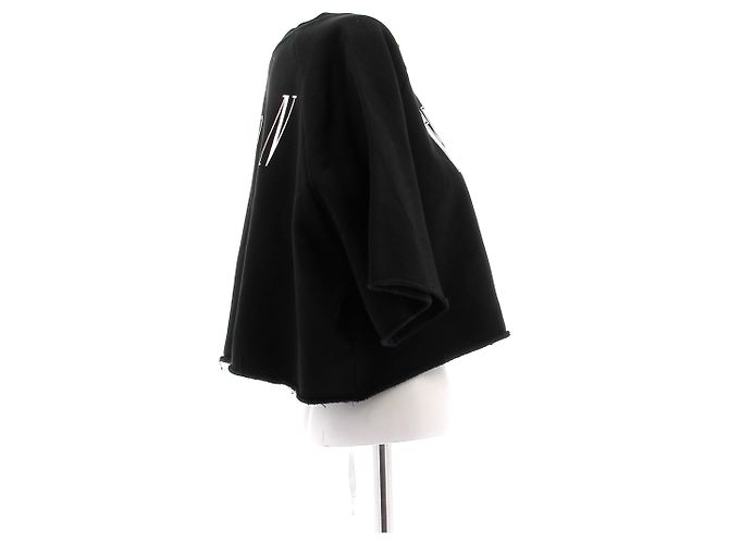 Sudadera corta negra Off White WAR Negro - vista 3