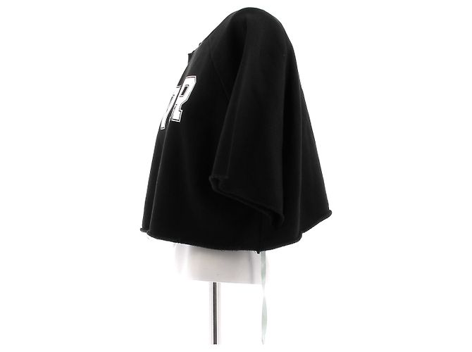 Sudadera corta negra Off White WAR Negro - vista 4