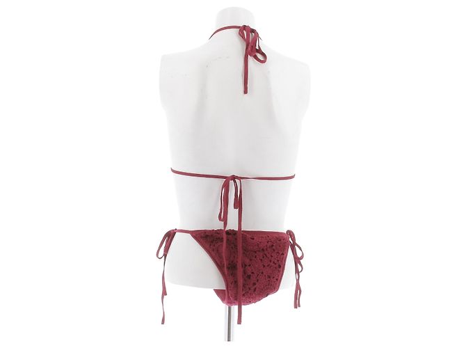 Eric Bompard Costume da bagno due pezzi bordeaux Bordò - Ansicht 2