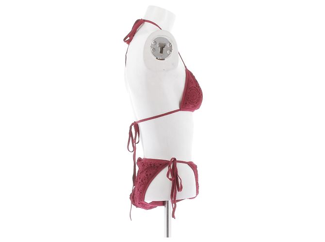 Eric Bompard Costume da bagno due pezzi bordeaux Bordò - Ansicht 3