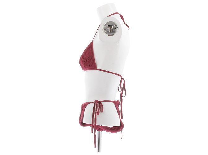 Eric Bompard Costume da bagno due pezzi bordeaux Bordò - Ansicht 4
