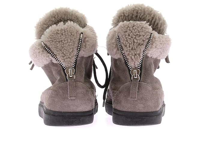 Giuseppe Zanotti Sneakers alte grigie Grigio - vista 4