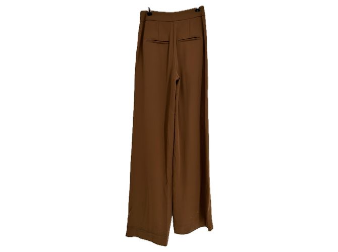 Pantalones marrones Veronica Beard Castaño - vista 2