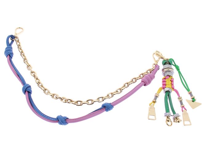 Prada Robot keyring multicolored leather Multiple colors - view 2
