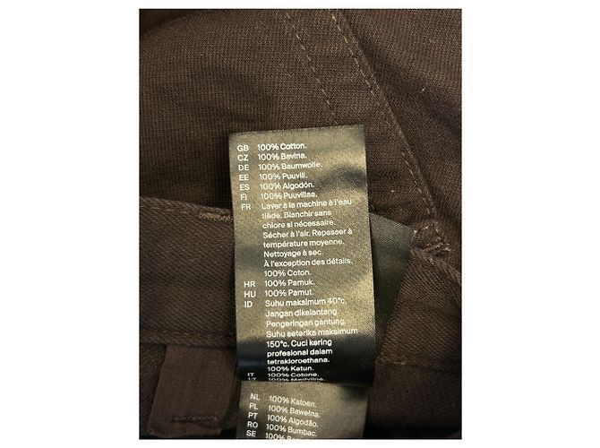 Cos Calça larga marrom - vista 4