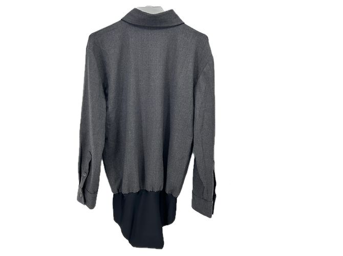 Autre Marque Body de lana gris MEEDEA - vista 2