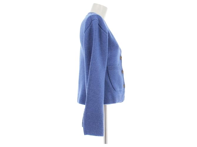 Khaite Blauer Cashmere-Cardigan - Ansicht 3