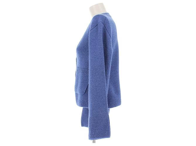 Khaite Blauer Cashmere-Cardigan - Ansicht 4