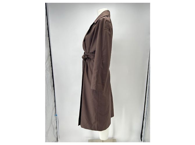 Autre Marque Abrigo largo marrón SAISON Castaño - vista 4