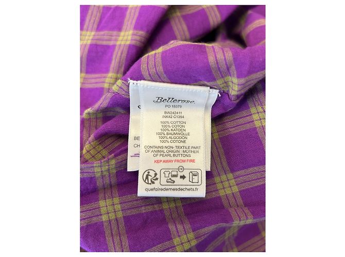 Bellerose Violette Bluse Lila - Ansicht 6