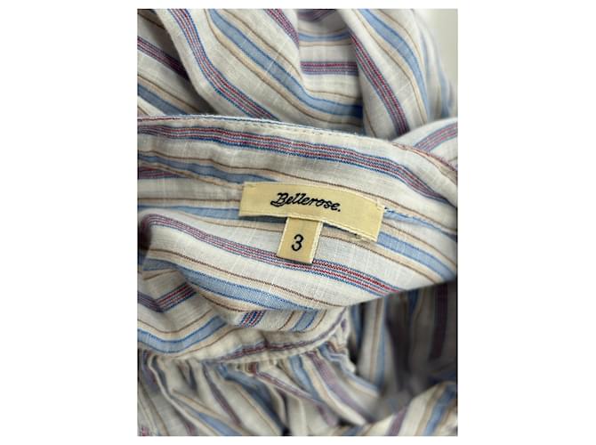 Bellerose Camicia a righe Porpora - vista 5