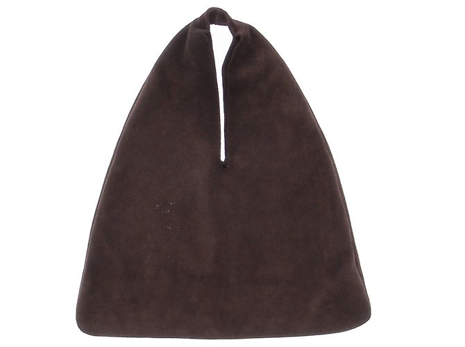 Autre Marque Borsa tote ALEX RIVIERE STUDIO in camoscio marrone - vista 2