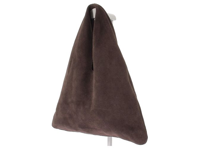 Autre Marque Borsa tote ALEX RIVIERE STUDIO in camoscio marrone - vista 5
