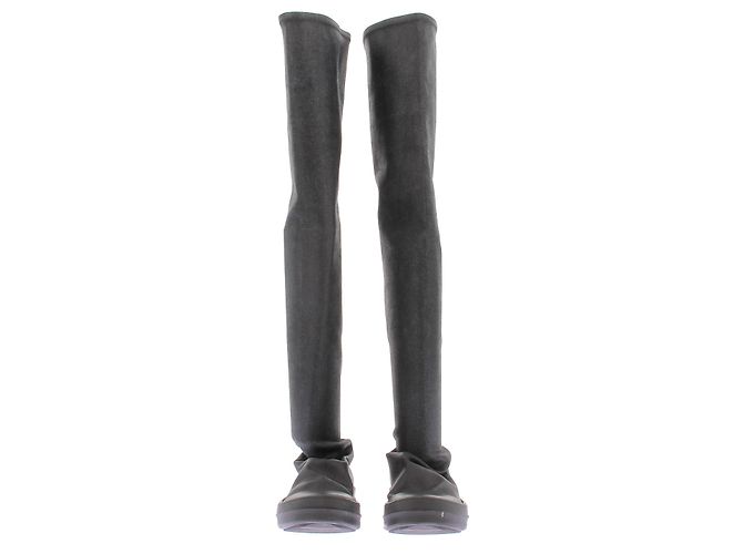 Rick Owens Sneakers alte "Drkshdw" Nero - vista 2