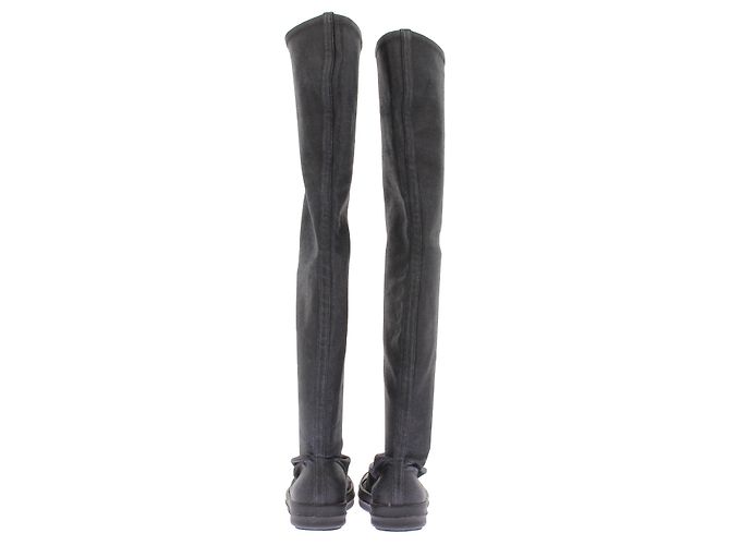 Rick Owens Sneakers alte "Drkshdw" Nero - vista 3