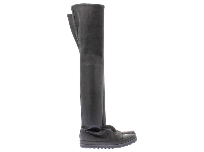 Rick Owens Sneakers alte "Drkshdw" Nero - vista 4