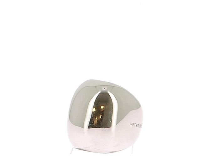 Autre Marque PETER DO Silver Plated Metal Ring Silvery - view 3
