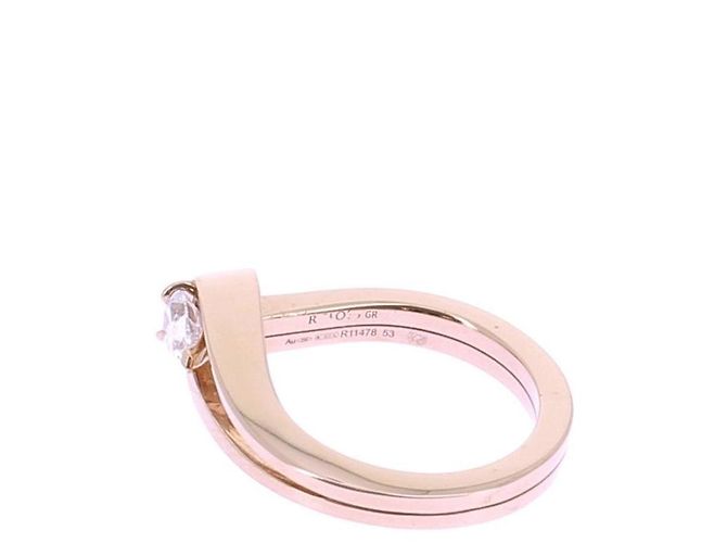 Repossi Anello in oro rosa e diamanti D'oro - vista 4