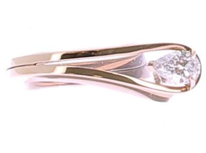 Repossi Anello in oro rosa e diamanti D'oro - vista 7