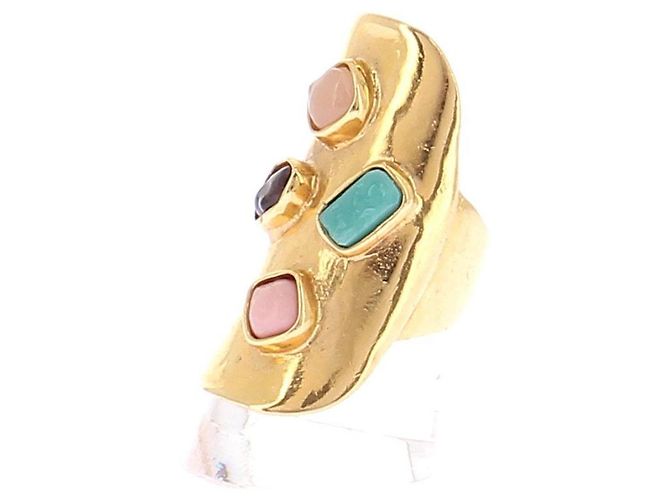 Aurelie Bidermann Ring aus Gelbgold Golden - Ansicht 5