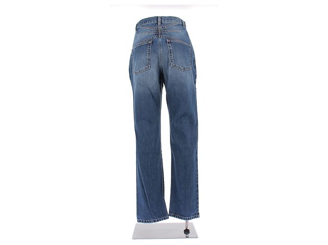 Jeans Alaïa in cotone blu - vista 2