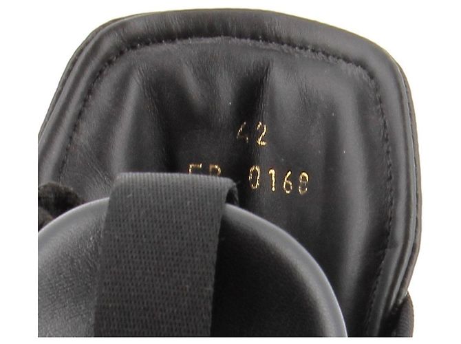 Baskets Givenchy en cuir noir Taille 42 - vue 8