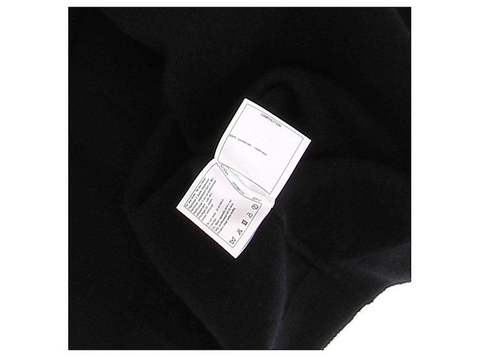 Chanel Suéter negro de cachemira con joyas - vista 6