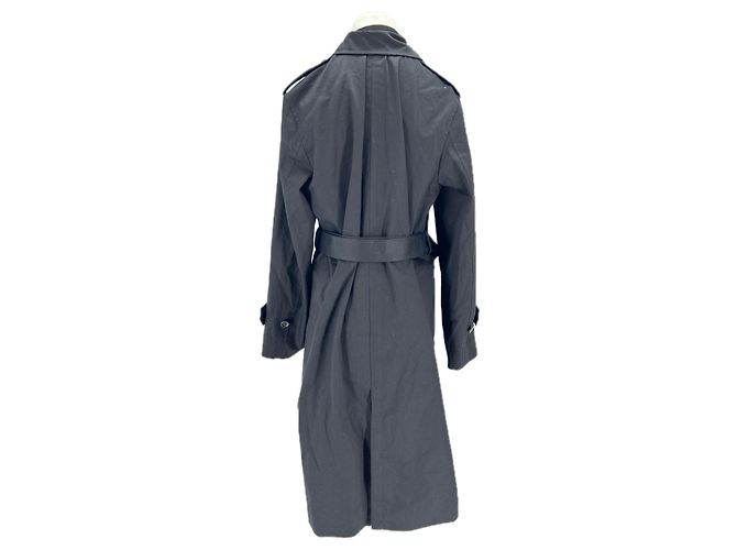 Uniqlo Schwarzer Trenchcoat - Ansicht 2