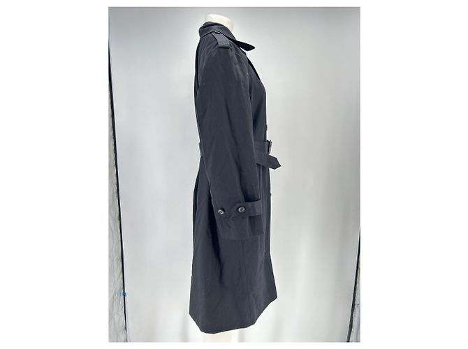 Uniqlo Schwarzer Trenchcoat - Ansicht 3