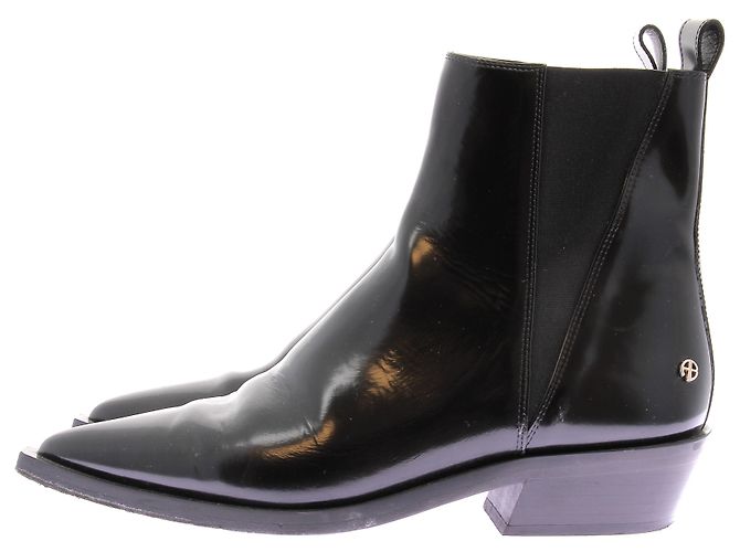 Anine Bing Botas de couro - vista 3