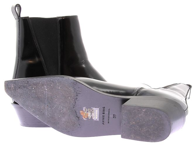Anine Bing Botas de couro - vista 7