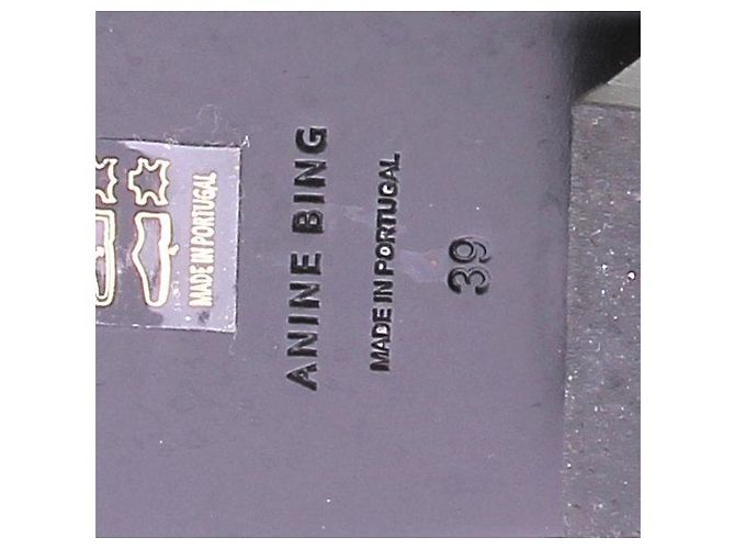 Anine Bing Botas de couro - vista 8