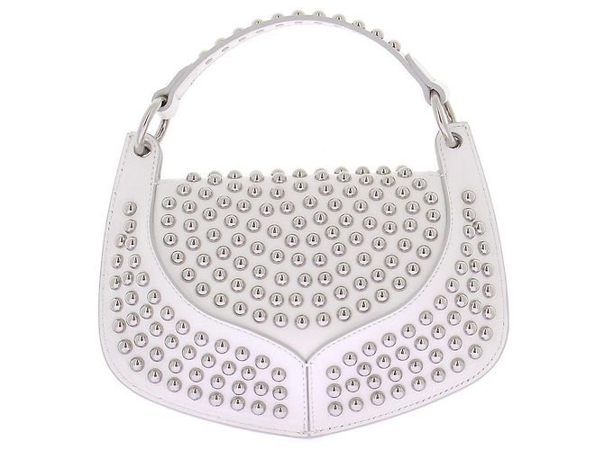 Autre Marque Borsa bianca "Baby Bettle" Bianco - vista 2