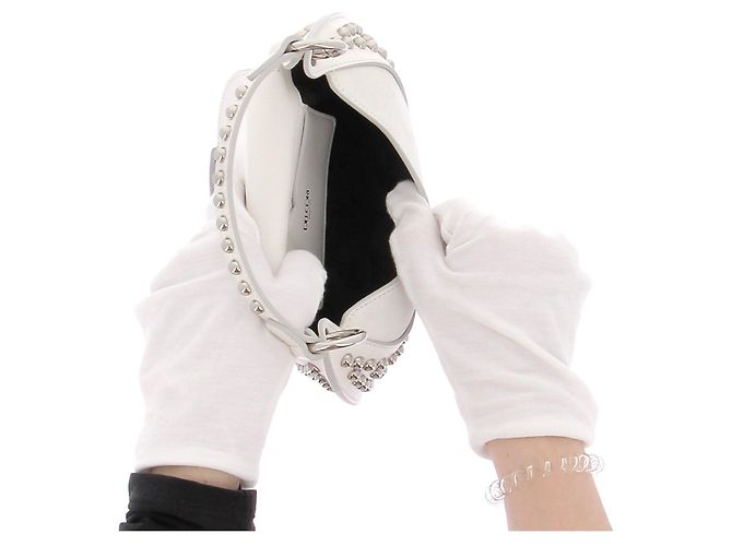 Autre Marque Borsa bianca "Baby Bettle" Bianco - vista 6