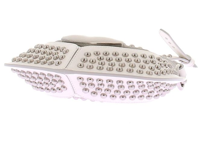 Autre Marque Borsa bianca "Baby Bettle" Bianco - vista 7