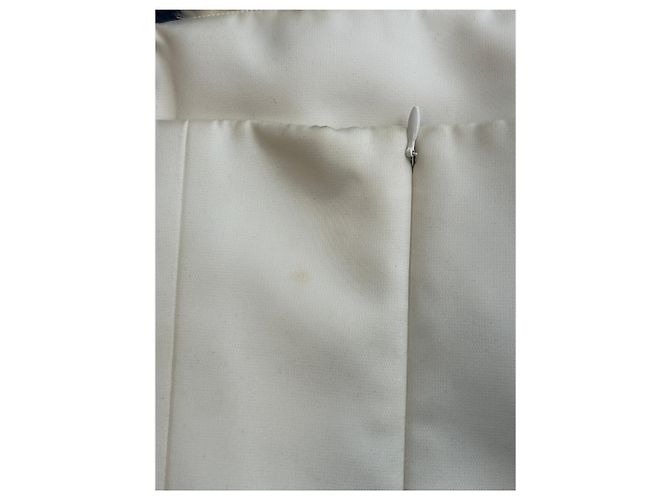 Paule Ka Abito lungo bianco, blu navy e nero - vista 3