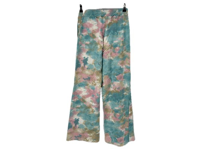 Autre Marque Blauer Tie-Dye-Hose - Ansicht 2