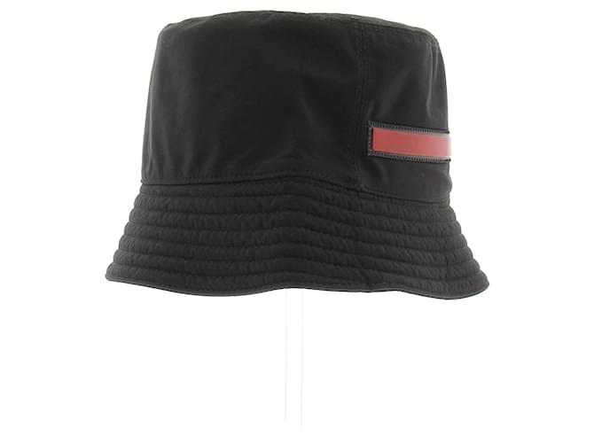 Prada Hut schwarz aus Baumwolle - Ansicht 4