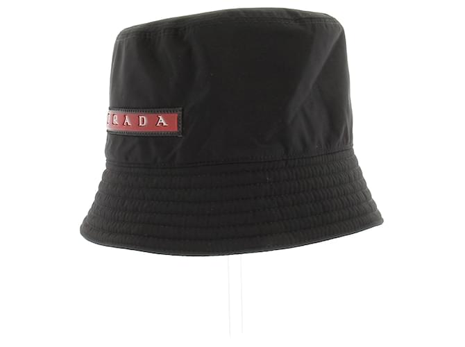 Prada Hut schwarz aus Baumwolle - Ansicht 5