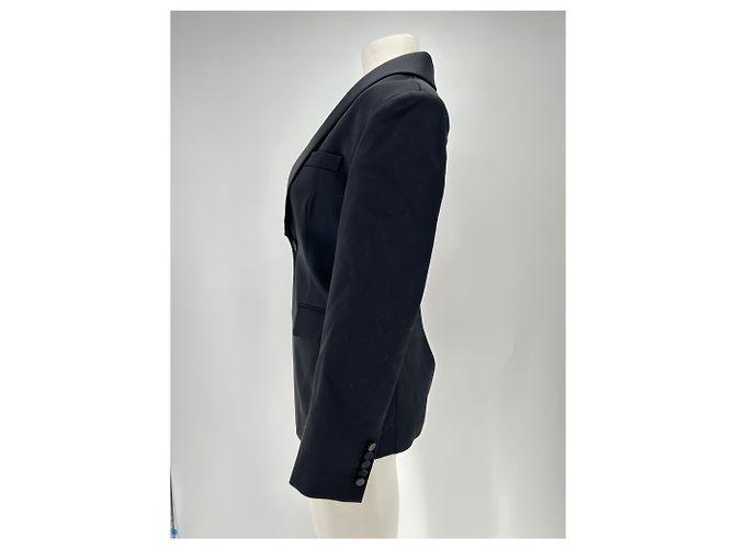 A.L.C Navy Blue Wool Blazer - view 4