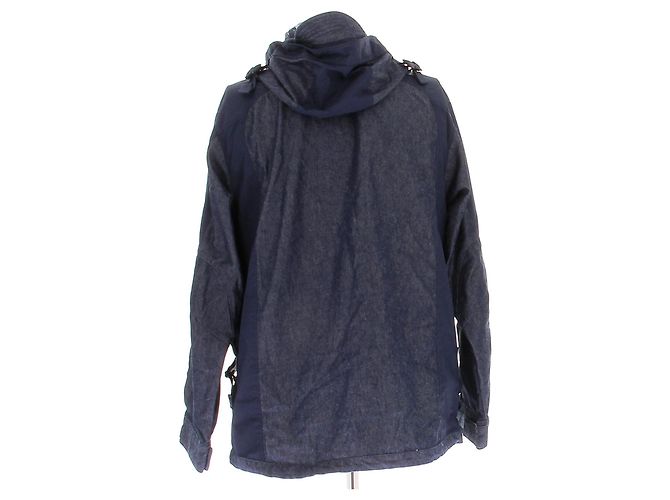 Giacca in denim blu navy con cappuccio The North Face - vista 2