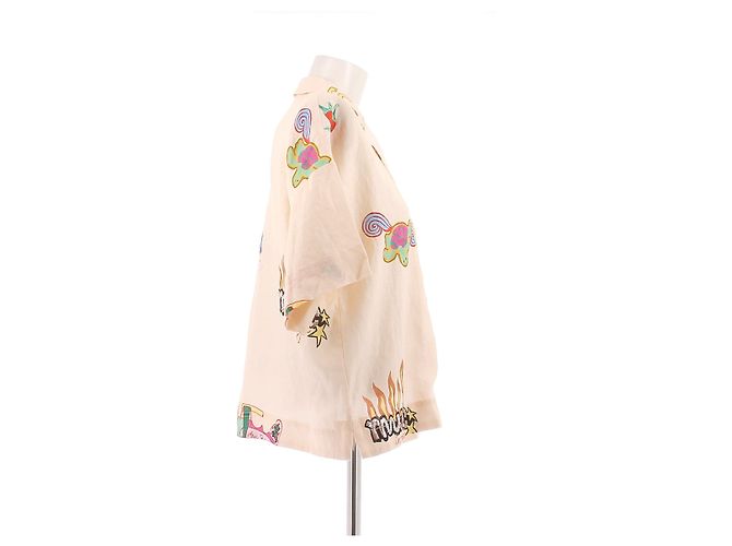 Autre Marque Camicia stampata con paillettes Rosa - vista 4