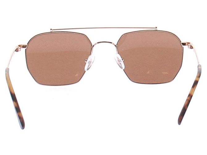 Autre Marque Gafas de sol doradas Dorado - vista 2