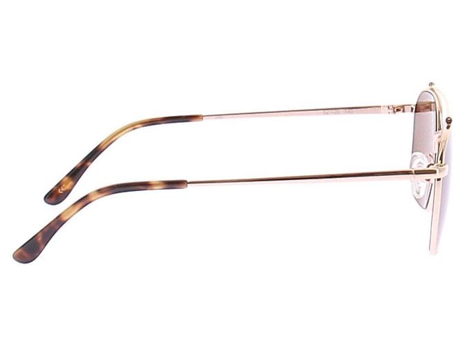 Autre Marque Gafas de sol doradas Dorado - vista 3