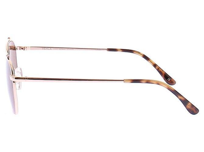 Autre Marque Gafas de sol doradas Dorado - vista 4