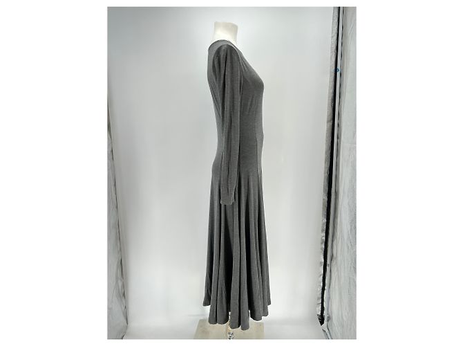 Autre Marque RUE SOPHIE Langes graues Kleid - Ansicht 3