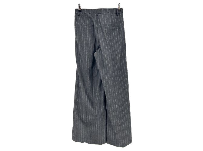 Autre Marque Pantalones de tenis a rayas grises GRACE & MILLA - vista 2
